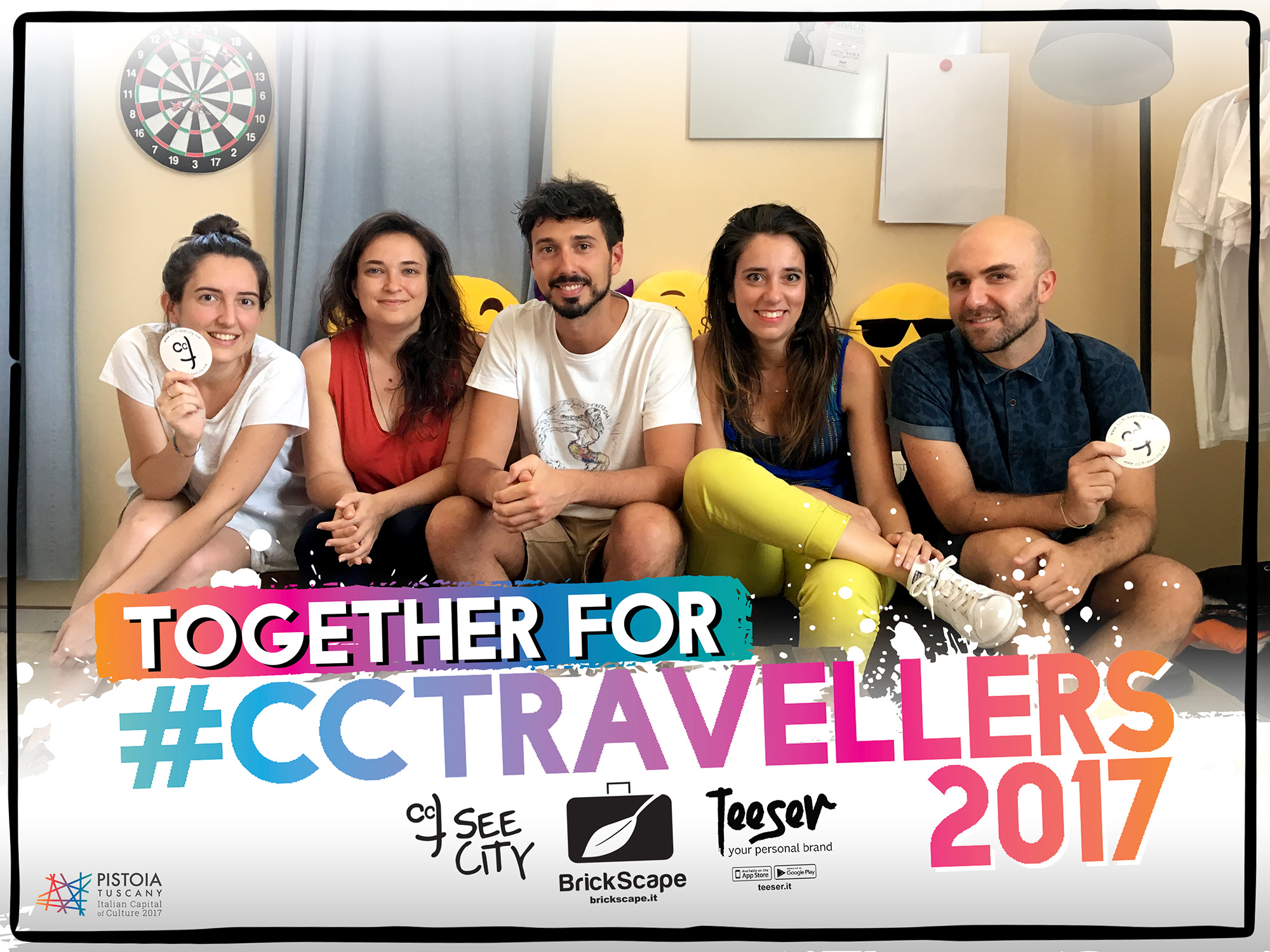 Creative Curious Travellers 2017 Teeser veste Brickscape e CCTSeeCity