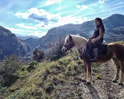 Passeggiata a cavallo a Piana degli Albanesi in Sicilia