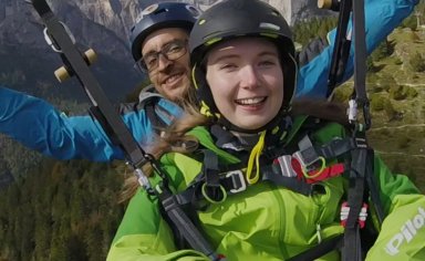 Kids tandem: il sogno di volare in Trentino