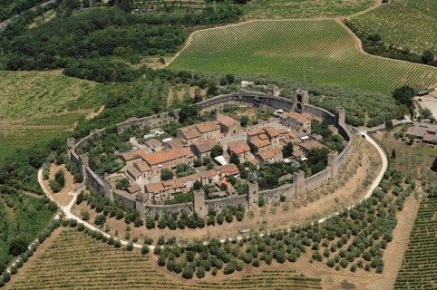 Tour del Chianti e del castello di Monteriggioni